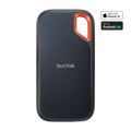 محرك أقراص الحالة الصلبة المحمول SanDisk Extreme - سعة 1 تيرابايت / سرعة تصل إلى 1050 ميجابايت/ثانية / منفذ USB 3.2 من الجيل الثاني من النوع C / أسود / محرك أقراص الحالة الصلبة الخارجي (SSD)