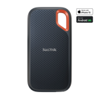محرك أقراص الحالة الصلبة المحمول SanDisk Extreme - سعة 4 تيرابايت / سرعة تصل إلى 1050 ميجابايت/ثانية / منفذ USB 3.2 من الجيل الثاني من النوع C / أسود / محرك أقراص الحالة الصلبة الخارجي (SSD) 