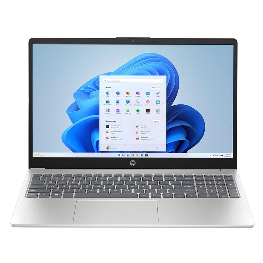 Laptop HP 15-FD0274N3 | Core 5 120U Processor | 8GB RAM | Storagr 512 NVMe M.2 SSD | Color Natural Silver | Windows 11 Home | 1 Year Warranty