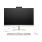 All in One Pc HP 24-CR0040NE, Intel Core I7- 1355U Processor, Ram 16GB, Storage 512GB SSD, Intel Iris Xe Graphics, Display 23.8 inch FHD, DOS, Color White, 1 Year Warranty