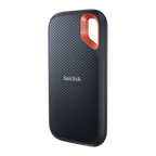 محرك أقراص الحالة الصلبة المحمول SanDisk Extreme - سعة 1 تيرابايت / سرعة تصل إلى 1050 ميجابايت/ثانية / منفذ USB 3.2 من الجيل الثاني من النوع C / أسود / محرك أقراص الحالة الصلبة الخارجي (SSD)