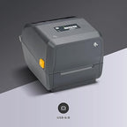 طابعة زيبرا ZD421 الحرارية المكتبية، دقة طباعة 203 نقطة في البوصة، عرض الطباعة 4 بوصات، منفذ USB 