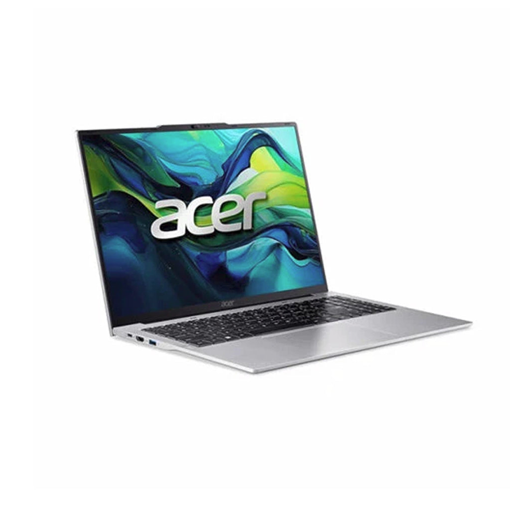 Laptop Acer Aspire Lite | Intel Core i5-1334U Processor | Ram 16GB DDR5 | Storage 512GB NVMe SSD | Display 16" inch WUXGA | Intel UHD Graphics | Color Silver | 1 Year warranty