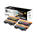 4 Pack UP Compatible 117A Toner Cartridge Replacement for HP 117A Color Laser MFP - (1 Black, 1 Cyan, 1 Magenta, 1 Yellow, 4 Pack)