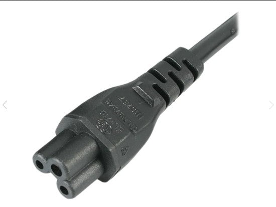 Laptop Power Cable UK Plug 3Pin, 1.5m