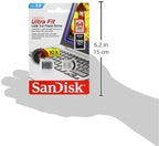 SanDisk Ultra Fit CZ43 64GB USB 3.0 Low-Profile Flash Drive Up To 150MBs Read- SDCZ43-064G-G46 [Older Version]