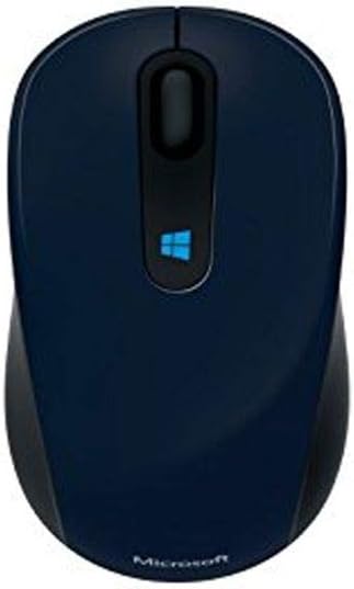 Microsoft 43U-00014 Wireless Blue Track Technology Sculpt Mobile Mouse - Wool Blue