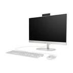 All in One Pc HP 24-CR0040NE, Intel Core I7- 1355U Processor, Ram 16GB, Storage 512GB SSD, Intel Iris Xe Graphics, Display 23.8 inch FHD, DOS, Color White, 1 Year Warranty