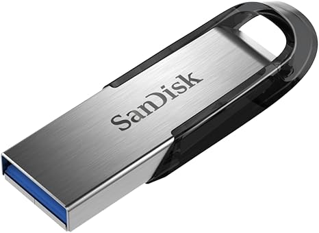 SanDisk 128GB Ultra Flair USB 3.0 Flash Drive - SDCZ73-128G-G46, black