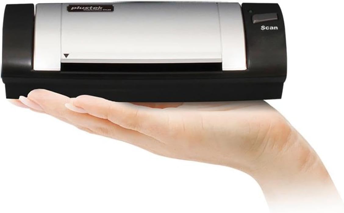 Plustek MobileOffice D620 - 5 sec| page |  600dpi | A6 | USB | Duplex Portable Scanner | 6 MW - Scanner