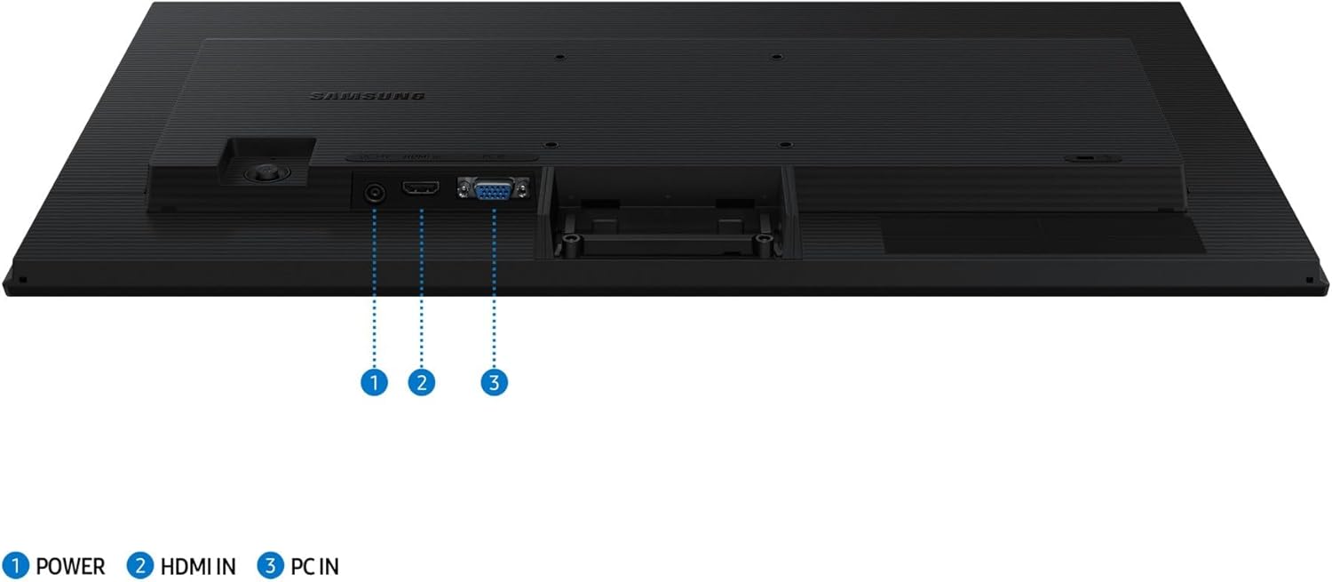 Monitor Samsung S3 S30GD LS24D300GAM Essential | 24.0" Inches FHD | 5ms | 100Hz | HDMI 1.4 | VGA | 1 Year Warranty
