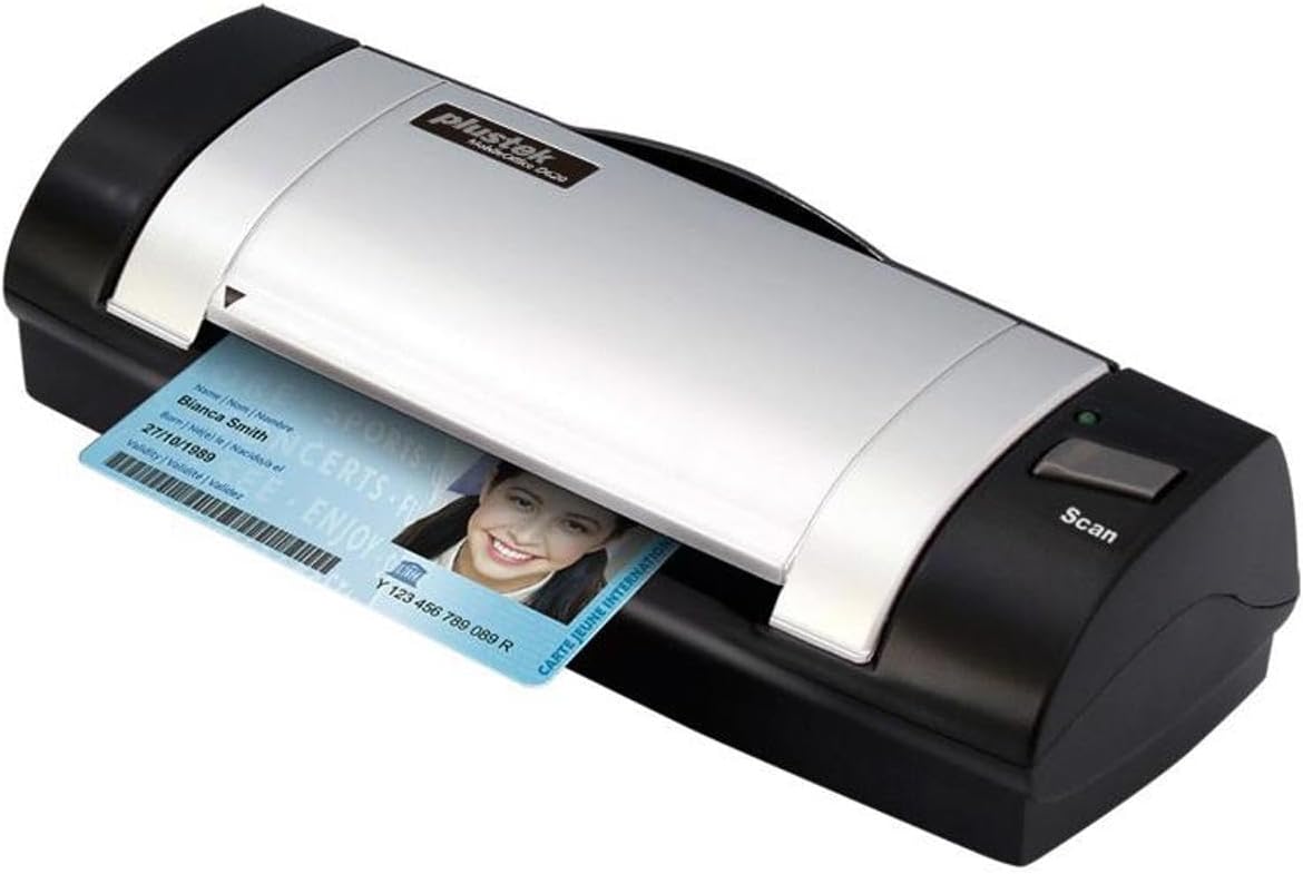 Plustek MobileOffice D620 - 5 sec| page |  600dpi | A6 | USB | Duplex Portable Scanner | 6 MW - Scanner