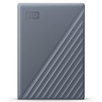قرص صلب من ويسترن ديجيتال ماي باسبورت USB-C، سعة 4 تيرابايت، WDBRMD0040BGY-WESN 