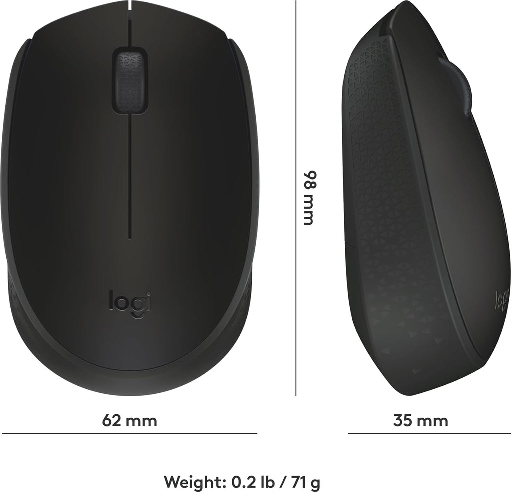 Logitech Wireless Mouse M171 Grey