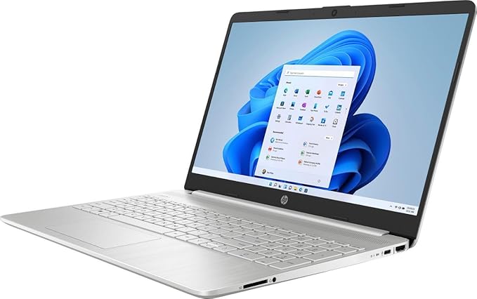 Laptop HP 15S-FQ5020NE, Intel Core i5-1235U, Ram 8GB, 512GB SSD, 15.6 inch HD, White, 1 Year Warranty