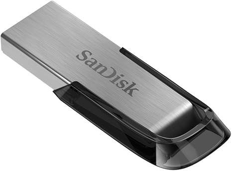 SanDisk 128GB Ultra Flair USB 3.0 Flash Drive - SDCZ73-128G-G46, black