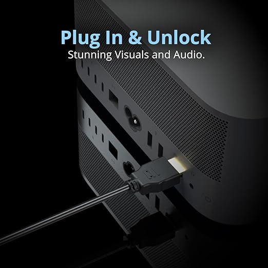 HDMI Cable | High Speed HDMI | Male to Male 1.5m Length | Made for Monitor, TV, Gaming Console, PC, Laptop, Projector