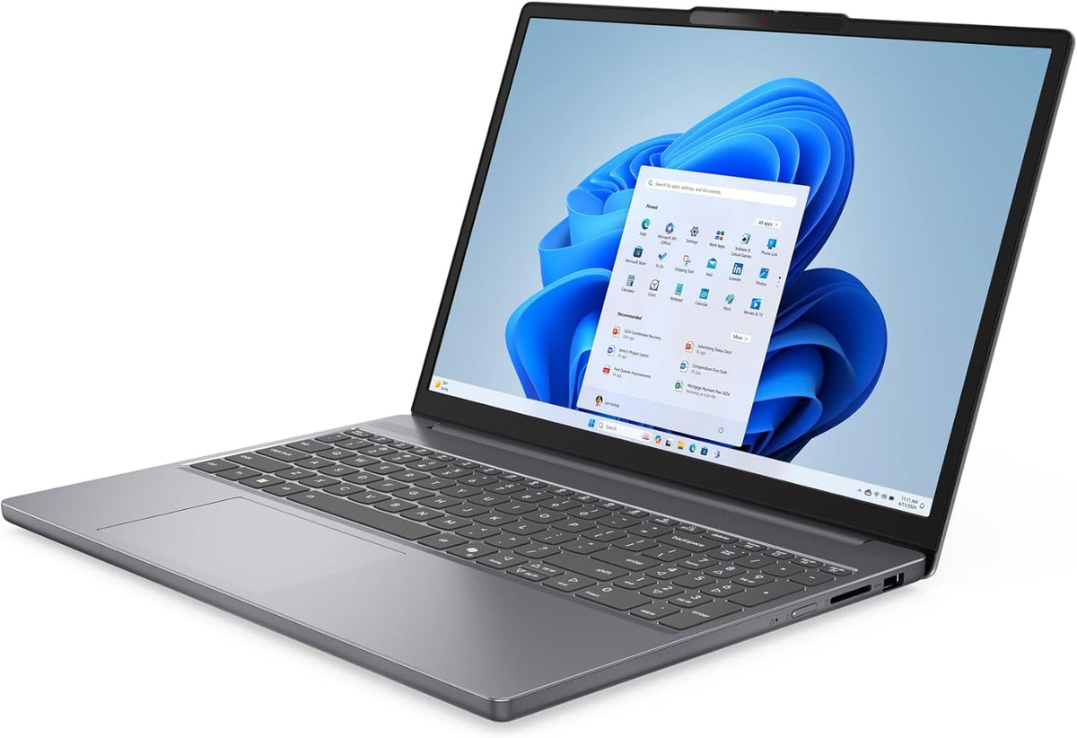 Laptop Lenovo IdeaPad Slim 3 Gen 10 | Intel Core i7-13620H | 16GB DDR5 Ram | Storage 512GB (NVMe M.2 SSD) | Display 15.3 WUXGA | 1 Year Warranty | Eng/Arb / Luna Grey