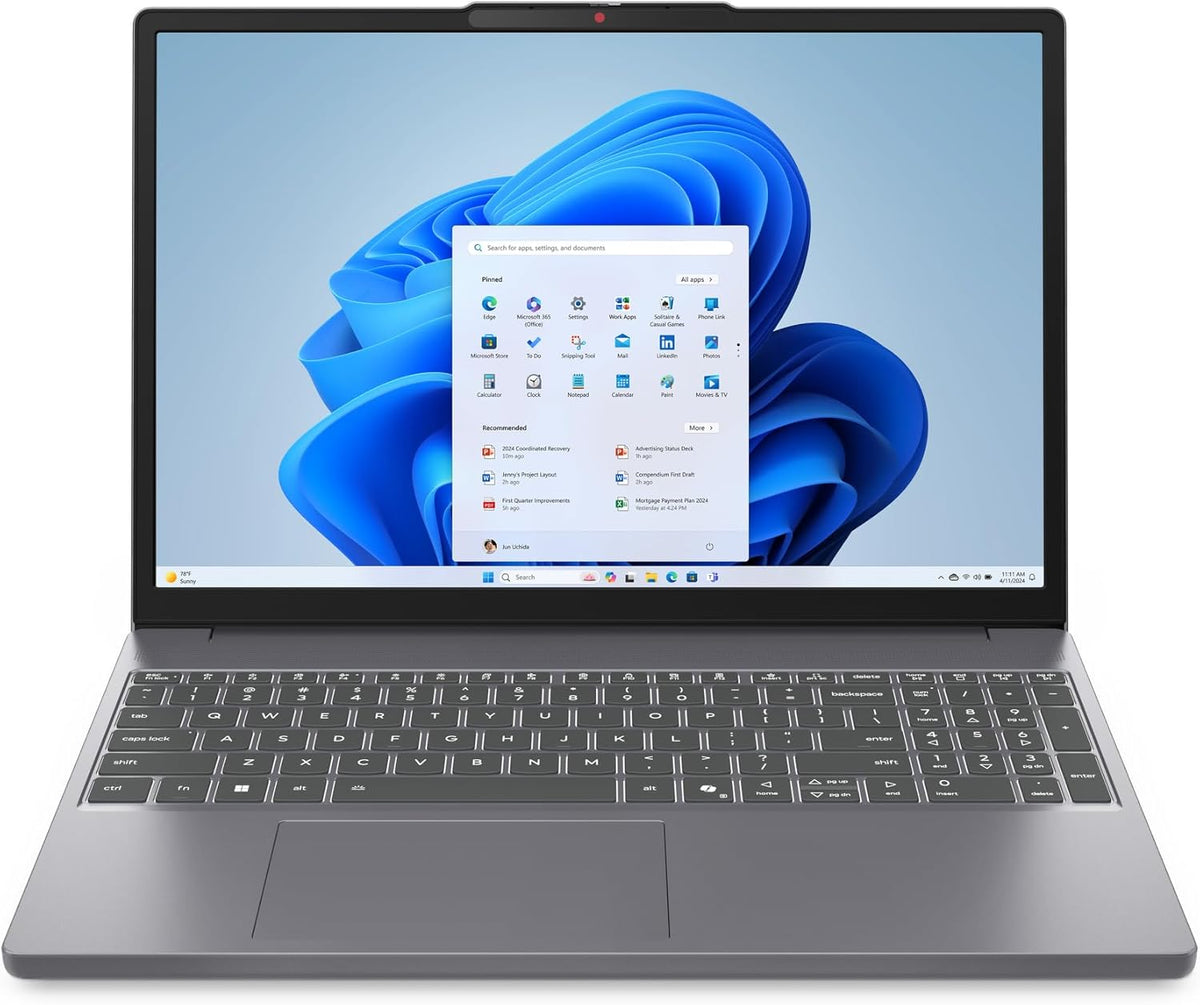Laptop Lenovo IdeaPad Slim 3 Gen 10 | Intel Core i7-13620H | 16GB DDR5 Ram | Storage 512GB (NVMe M.2 SSD) | Display 15.3 WUXGA | 1 Year Warranty | Eng/Arb / Luna Grey