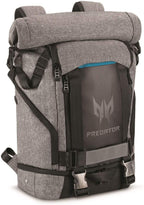 حقيبة ظهر Acer Predator Rolltop - 15.6 بوصة / بوليستر / أسود/رمادي - حقيبة كمبيوتر محمول 