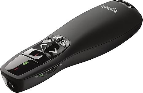 Logitech Wireless Presenter R400, Presentation Wireless Presenter with Laser Pointer