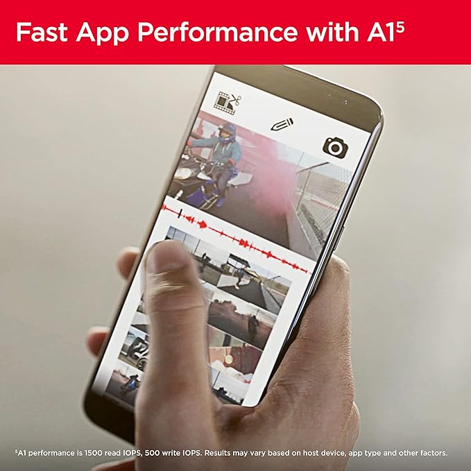 SanDisk 32GB Extreme microSDHC UHS-I Memory Card with Adapter - Up to 100MB/s, C10, U3, V30, 4K, A1, Micro SD - SDSQXAF-032G-GN6MA