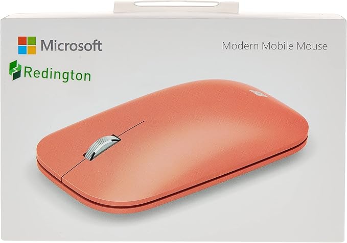 Microsoft Modern Mobile Mouse, Bluetooth, Peach Color - [KTF-00047]