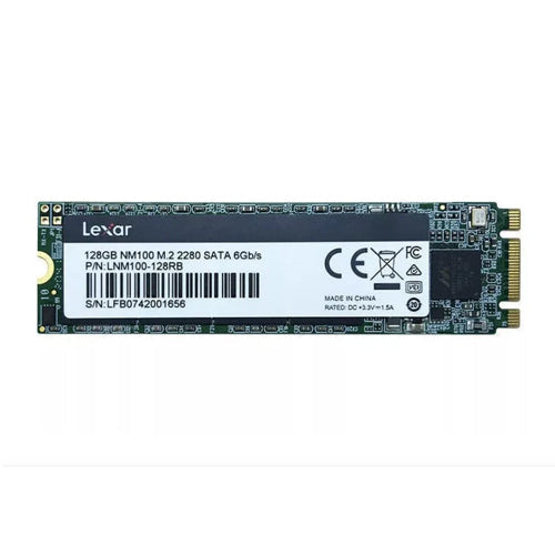 Lexar NM100 m.2 2280 Internal 6Gb/s SSD Drive LNM100-128RB - 128GB