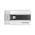 SanDisk SDIX-016G-G57 iXpand 16GB USB Flash Drive and Lightening Cable for iPhone and iPad - White