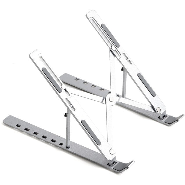 Adjustable L Stand NB75 Portable Aluminium | Foldable Ventilated Cooling Computer Support