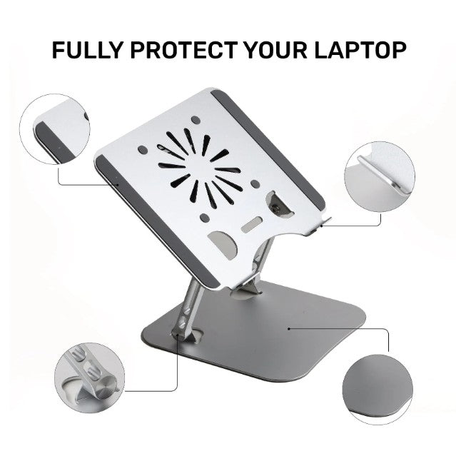 ARIZONE NB68 Laptop Stand with Cooling Fan, Laptop Cooling Pad, Adjustable Height Laptop Riser for Gaming Laptop