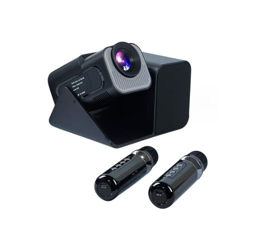 Smartbarry HT36 4K High-definition Manual Focusing 5G Dual Band Speed,HD Input 4000mAh Battery Capacity WiFi Bluetooth Projector Android 11.0 Home Theater, Movies,Video Gaming, Office Work Meetings Projector