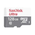 SanDisk 128GB Ultra microSDXC UHS-I Class 10 Memory Card 100 MB/s SDSQUNR-128G-GN6MN