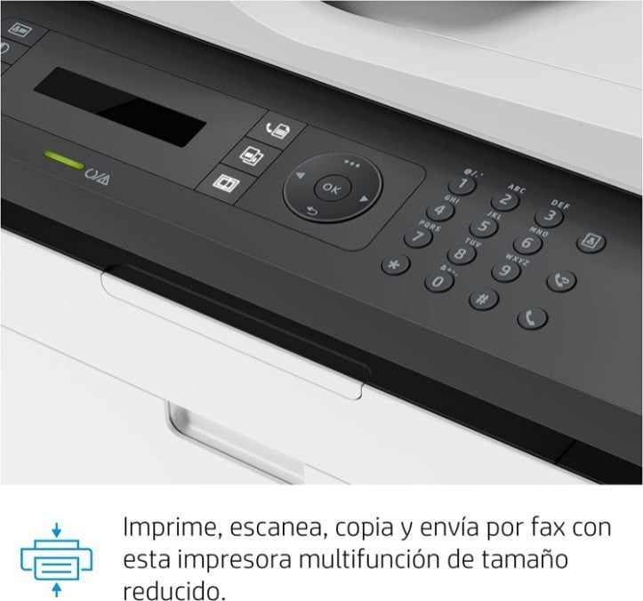 LaserJet Printer HP MFP 137fnw | Multifunction Laser Printer |  Print, Copy, Scan |  Speed 20ppm | 1200dpi | Connectivity USB,LAN,Wi-Fi | FAX | Black Printer | 1 Year Warranty