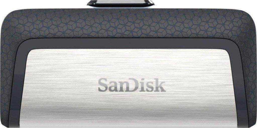 SanDisk 128GB Ultra Dual Drive USB Type-C - USB-C, USB 3.1 - SDDDC2-128G-G46, Gray