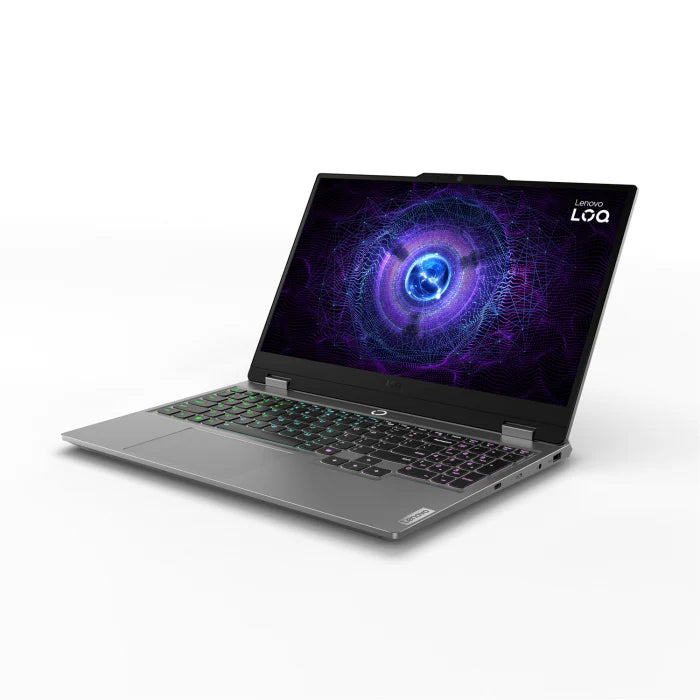 Gaming Laptop Lenovo LOQ 15IRX9 | Intel Core i5-13450HX Processor | Ram 16GB DDR5 | Storage 512GB SSD NVMe | NVIDIA RTX 3050 6GB, 15.6 FHD, Luna Grey, Dos, 1 Year