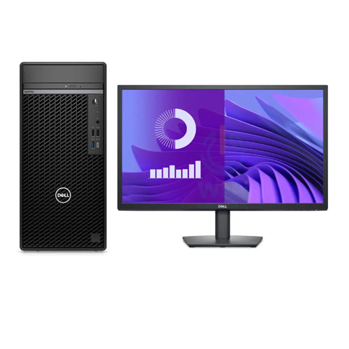 Desktop PC with Dell Monitor, Optiplex 7020, Intel Core i5-12500, 8GB, 512GB, Monitor 24 inches, 1 Year warranty